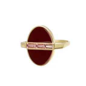 DECO LAGO TOURMALINE RING