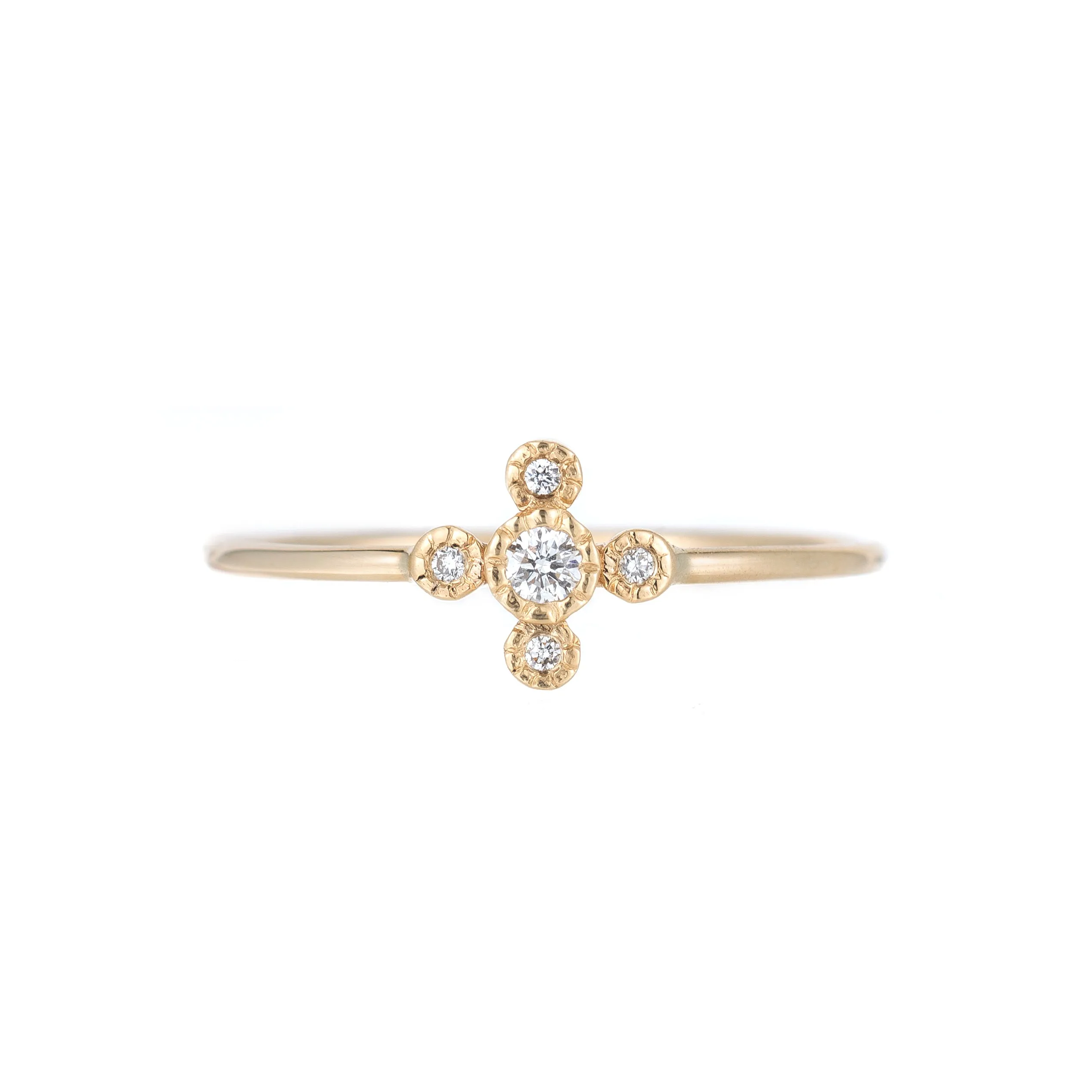 Diamond Flora Ring