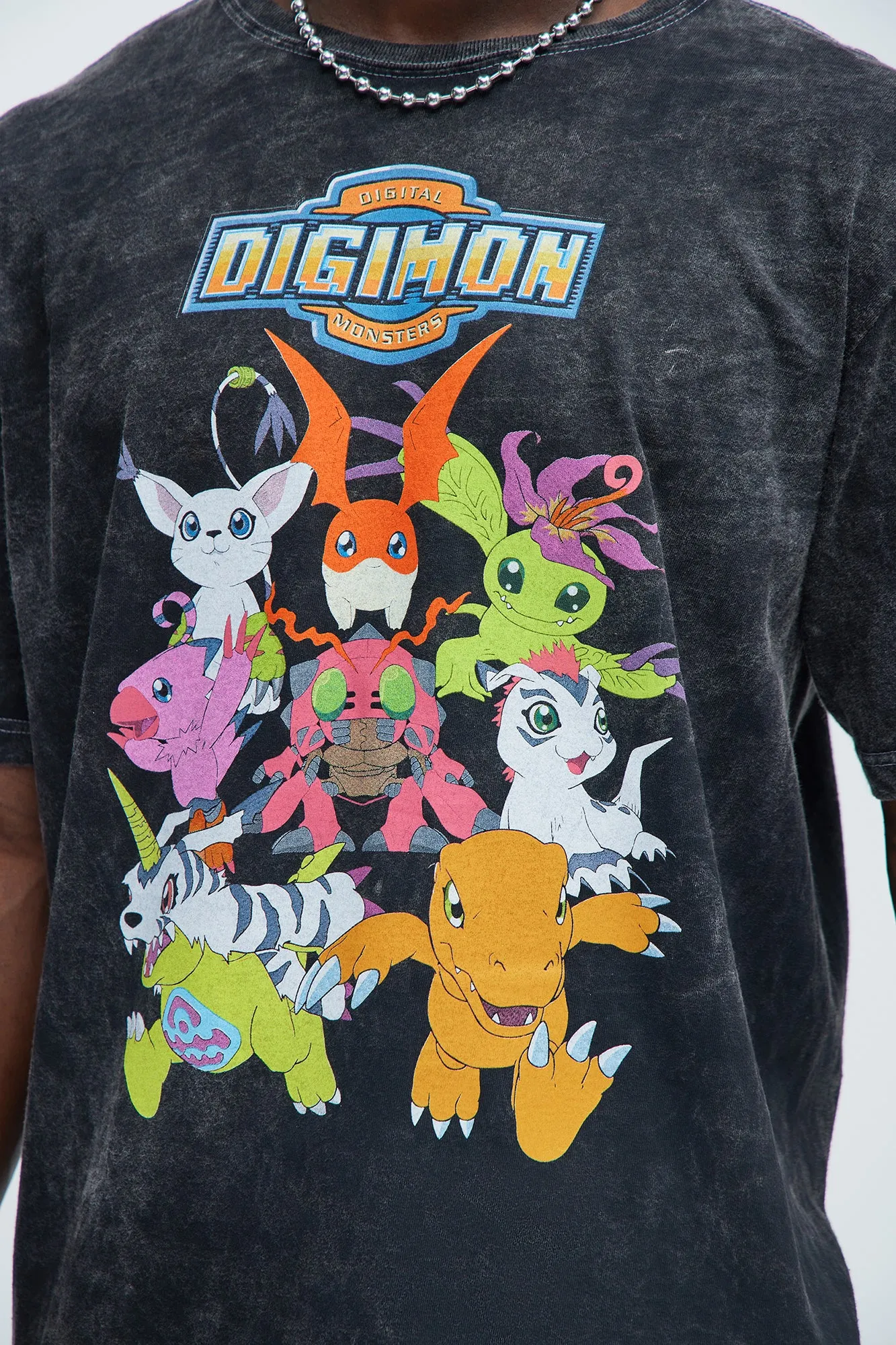 Digimon Short Sleeve Tee - Black