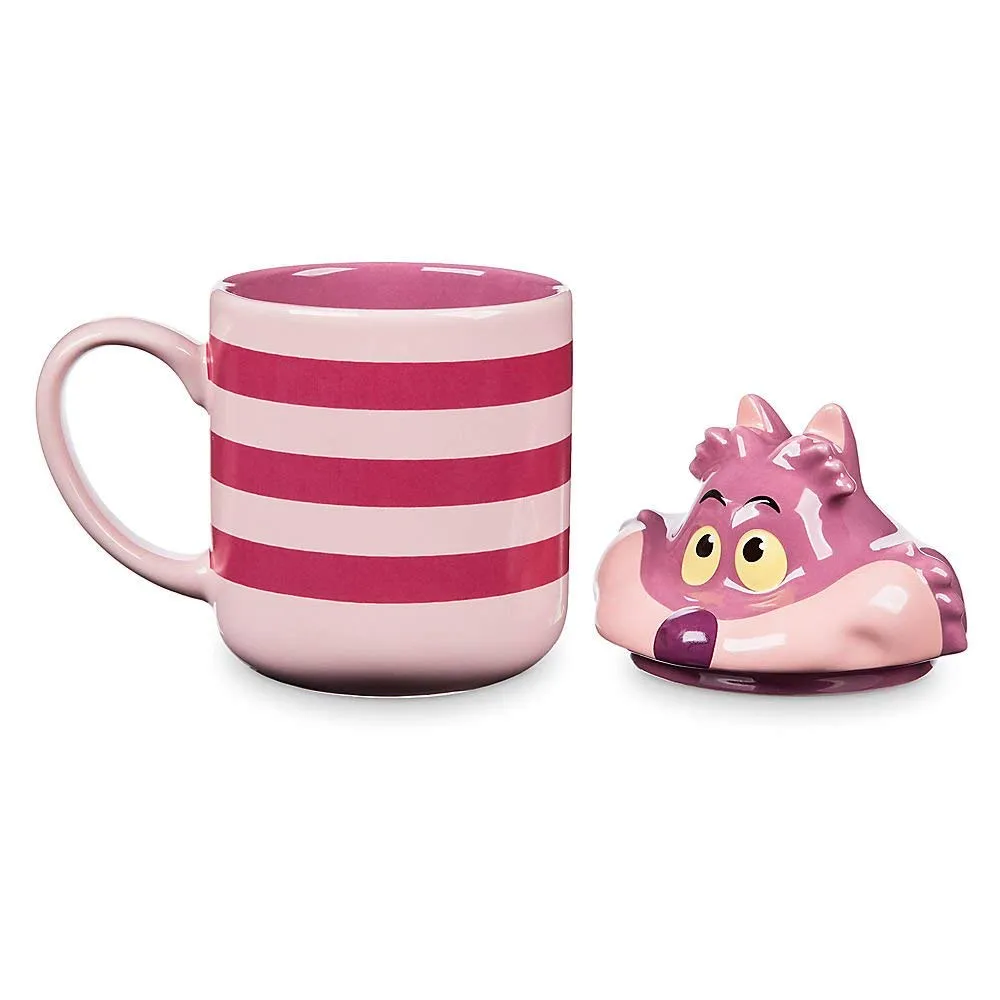 Disney Cheshire Cat Paw Peek-a-Boo Lid Mug