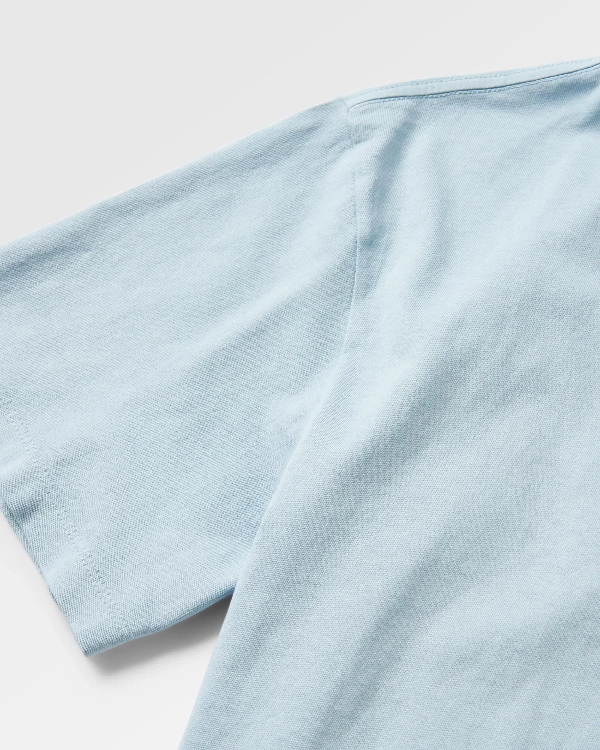 Distance Recycled Relaxed Fit T-Shirt - Blue Fog