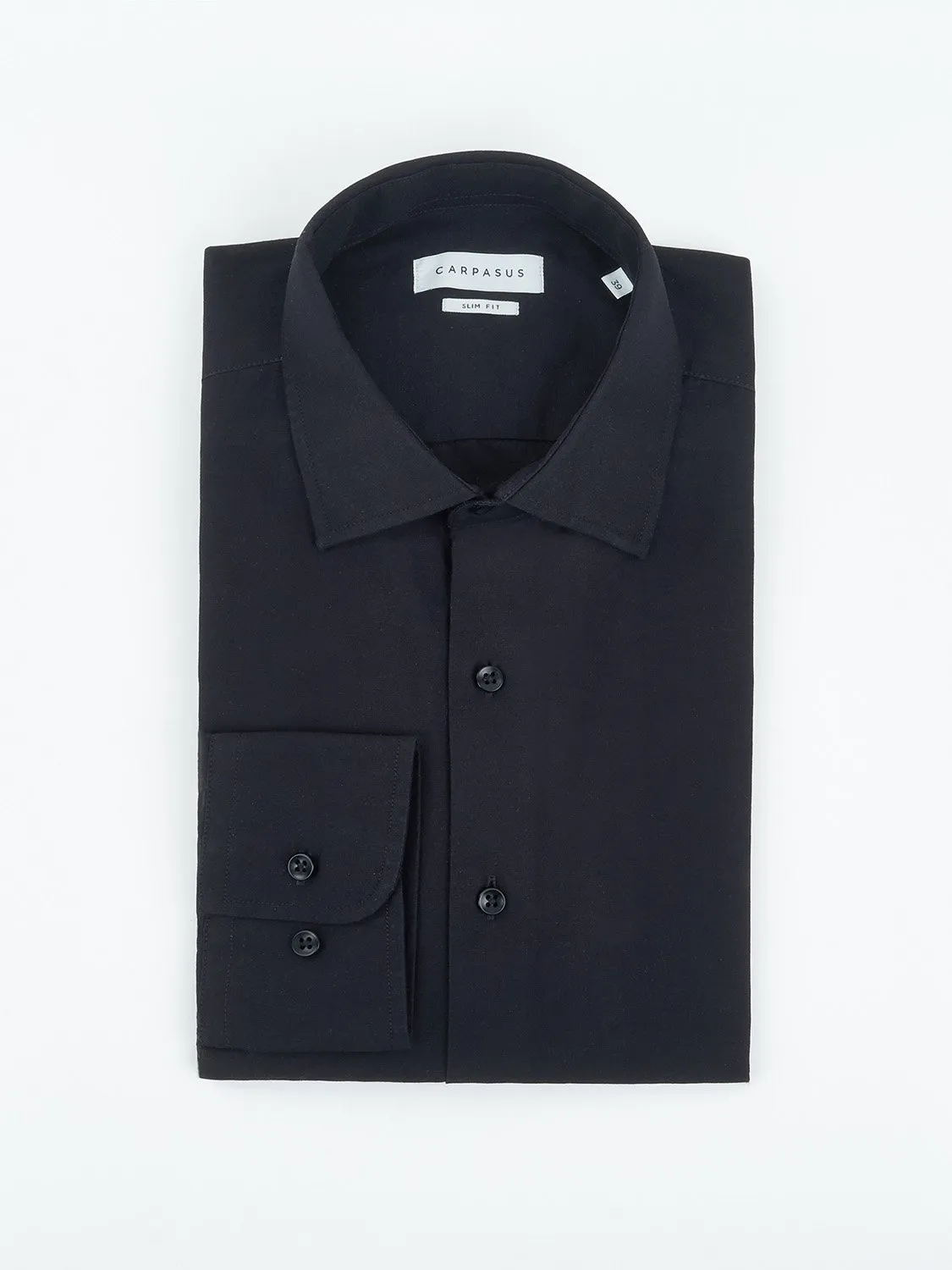 Dress Shirt Slim Fit Black