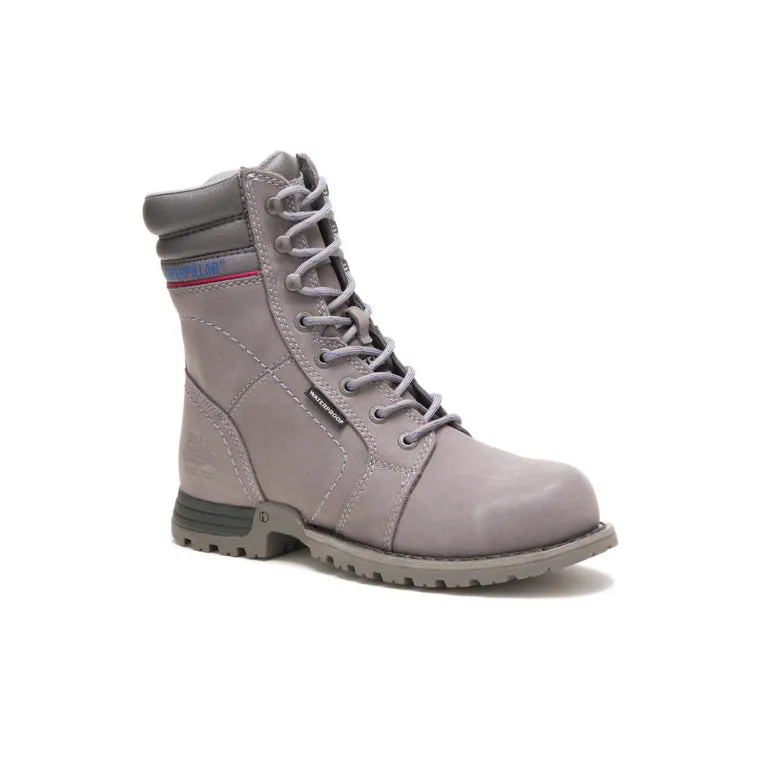 Echo Women's Steel-Toe Work Boots Frost Grey Wp