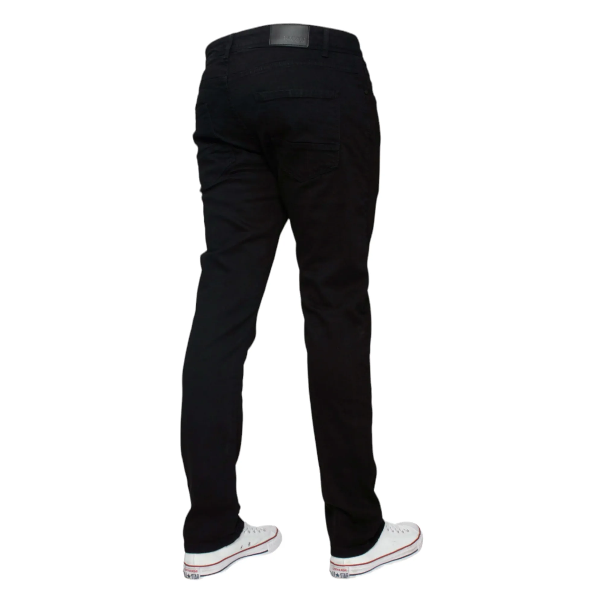 Enzo EZ325 Black Stretch Skinny