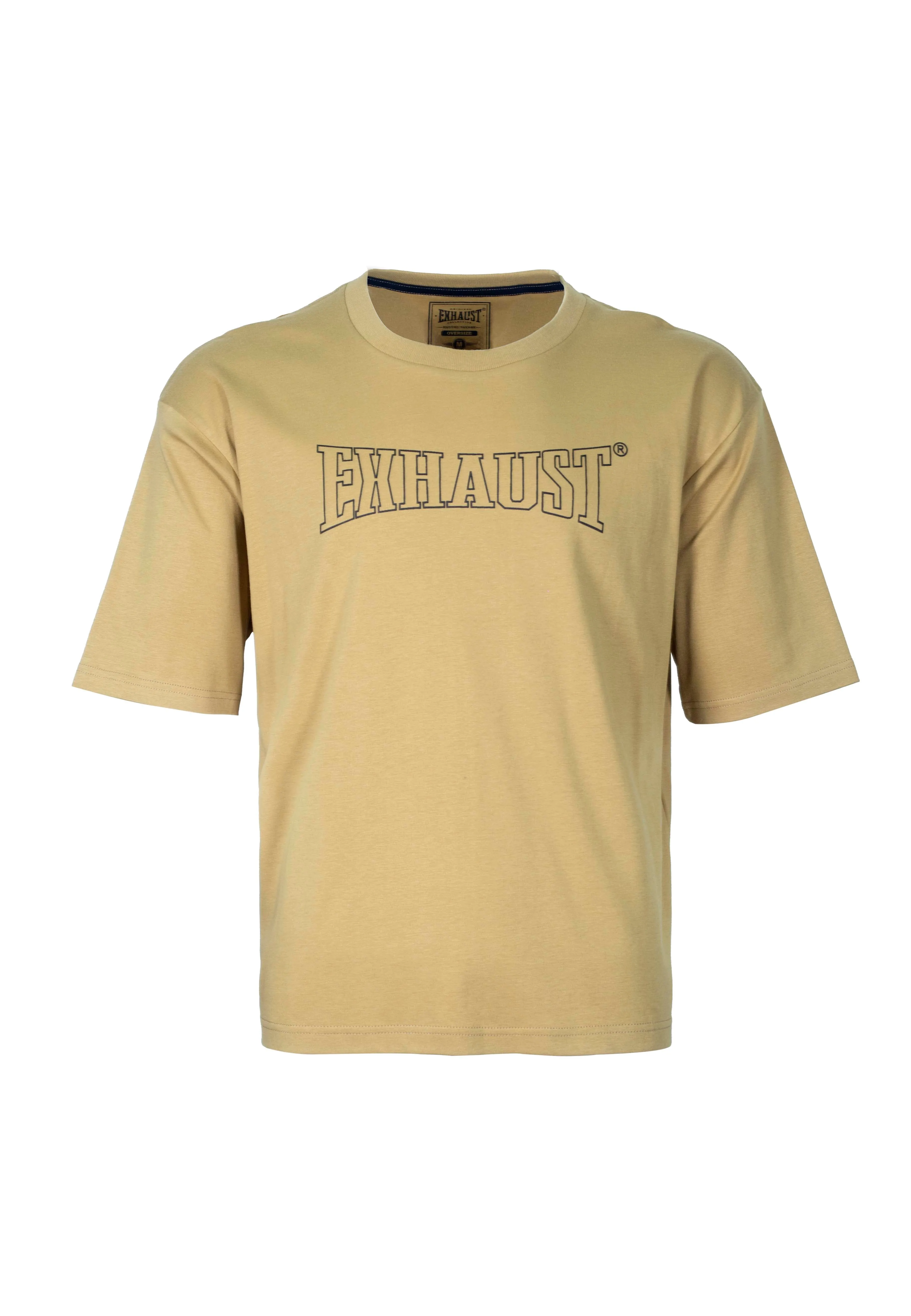 EXHAUST ROUND NECK T SHIRT [OVERSIZE] 1313