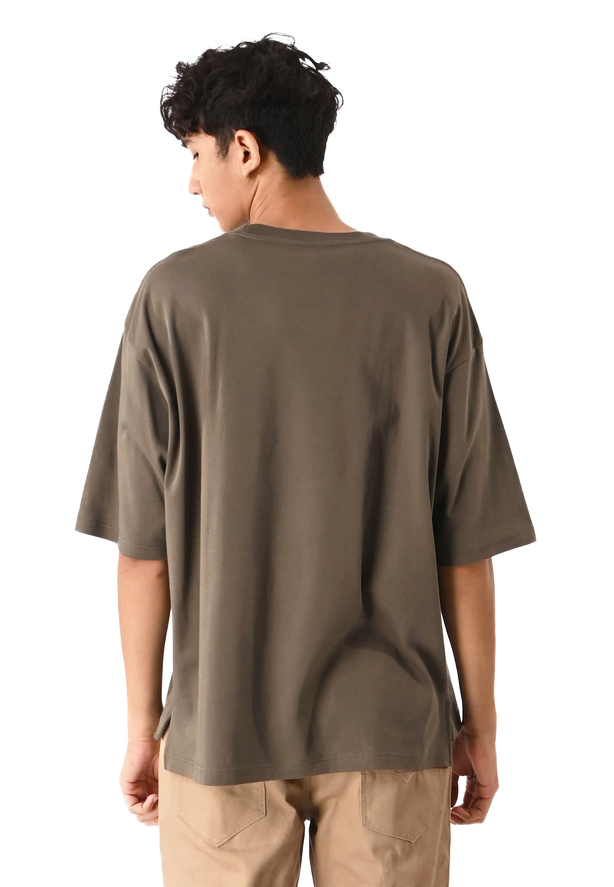 EXHAUST ROUND NECK T SHIRT [OVERSIZE] 1313