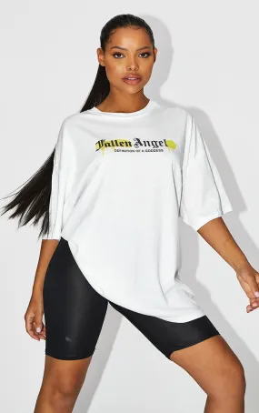 Fallen Angel Definition of a Goddess White T-Shirt