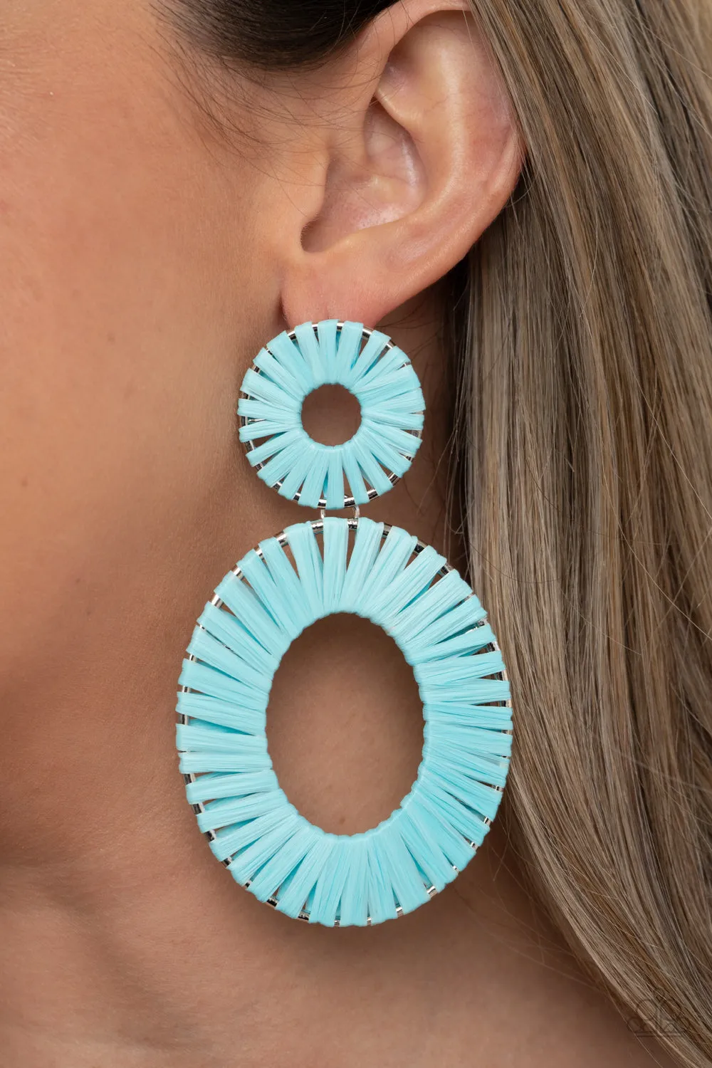 Foxy Flamenco - Blue Earring