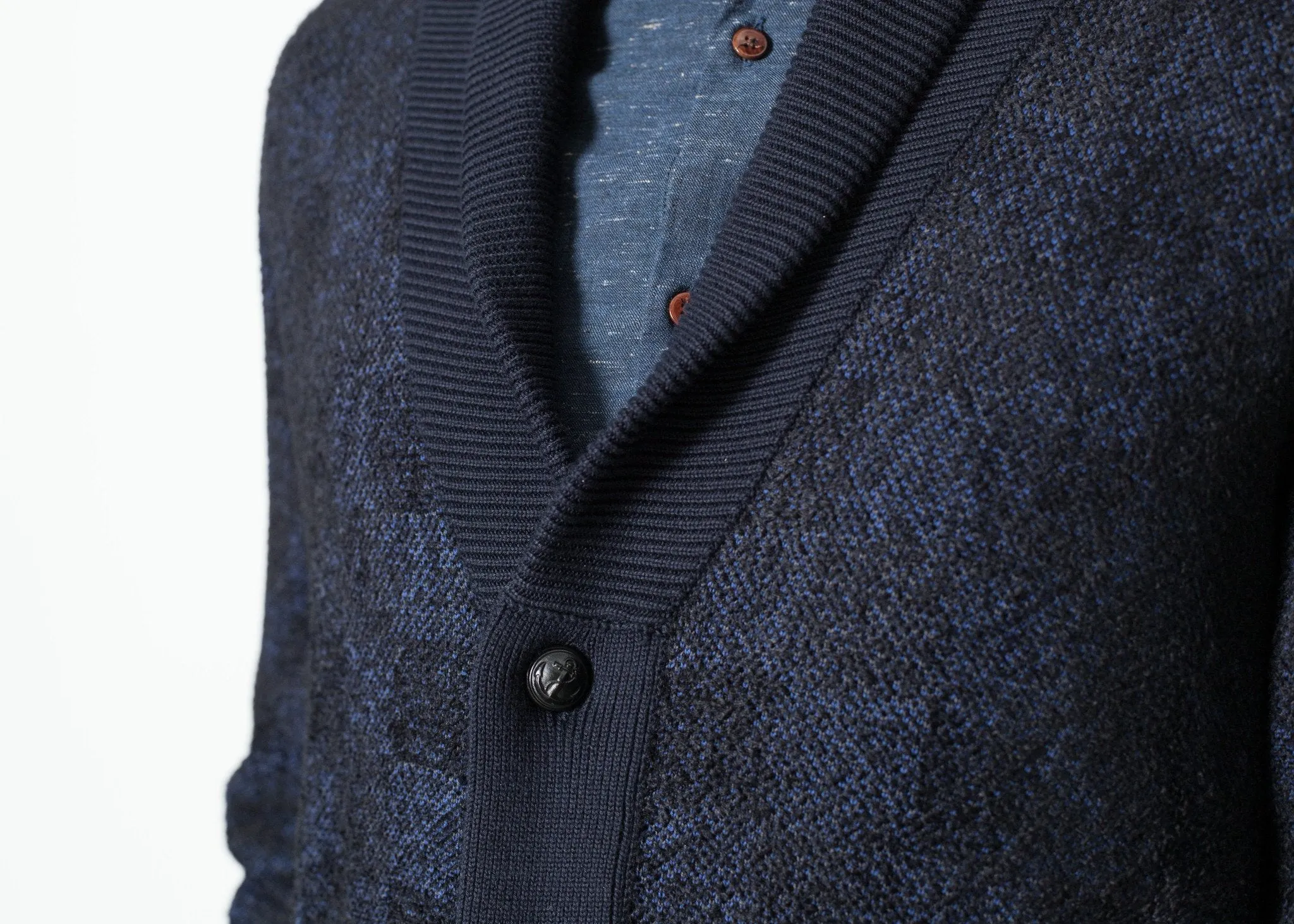 Giacca Madras Cardigan