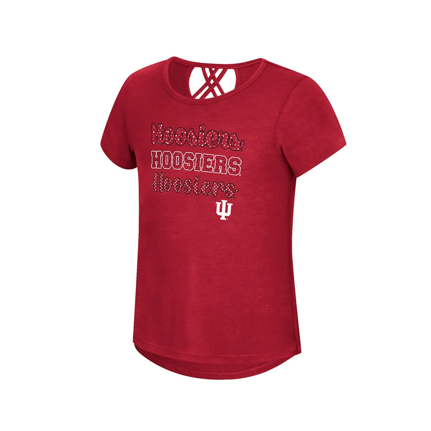 Girls Indiana Hoosiers Strappy Back T-Shirt