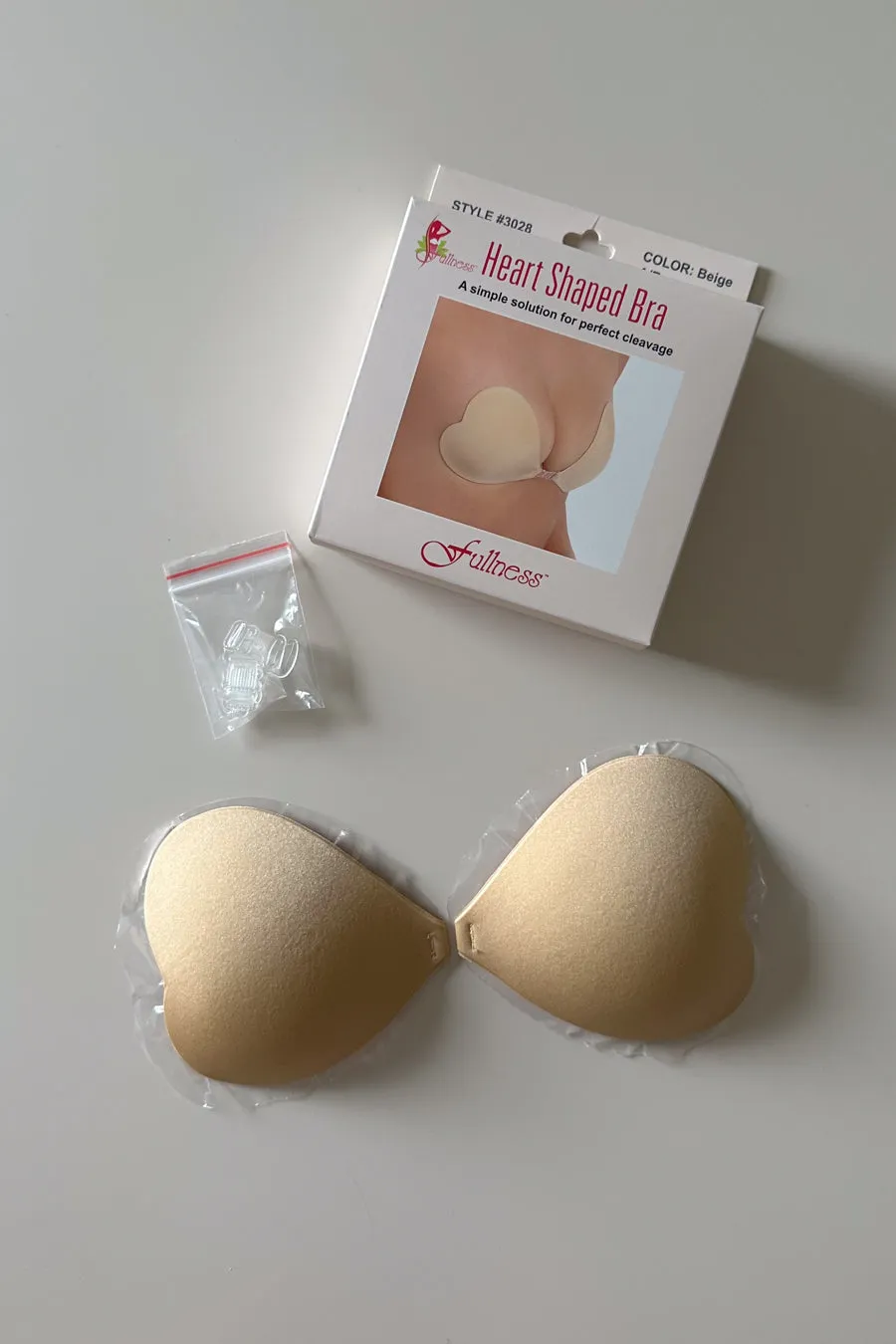 Heart Shaped Sticky Bra