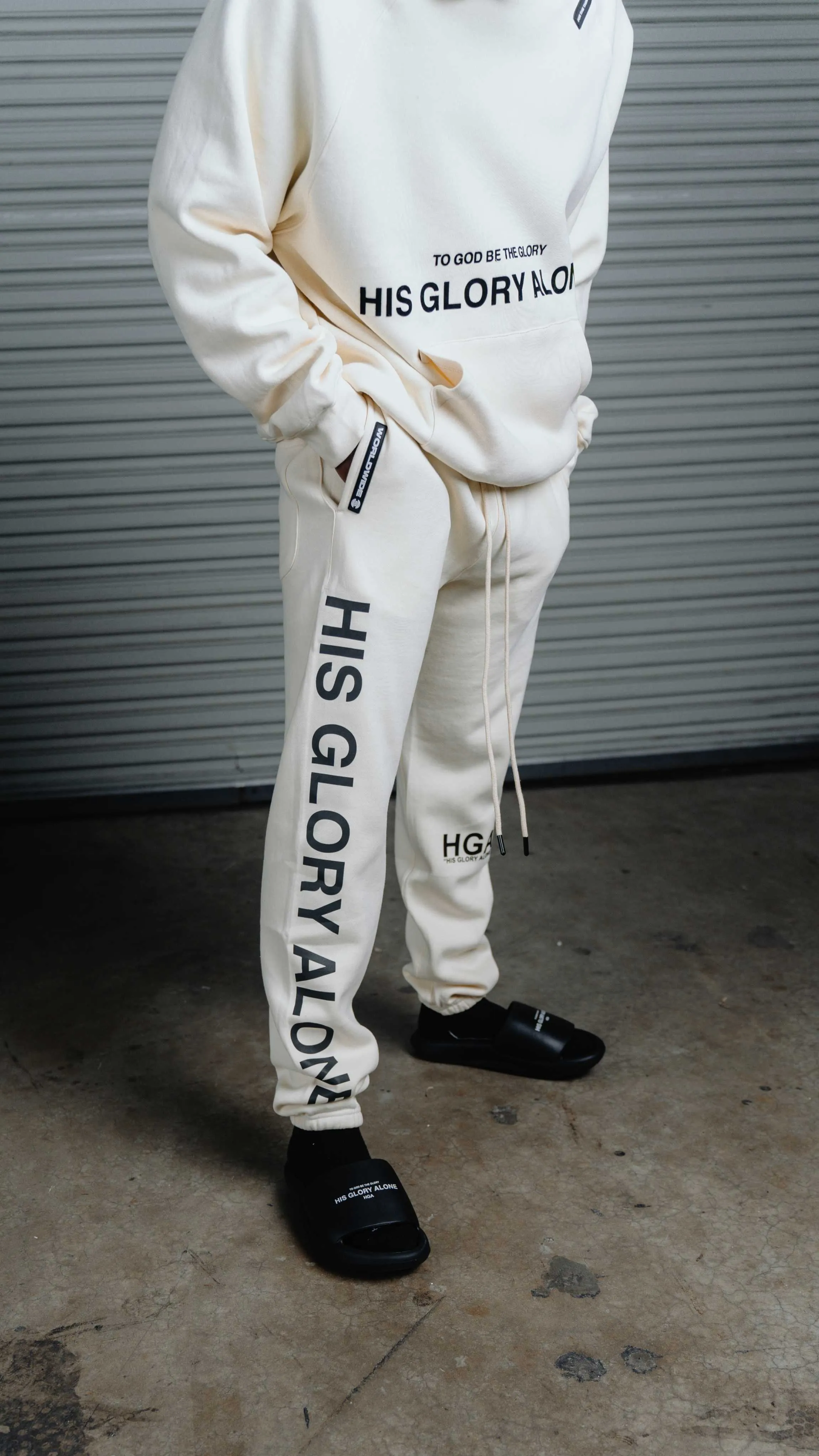 HGA Comfort Sweatpants (Cream)