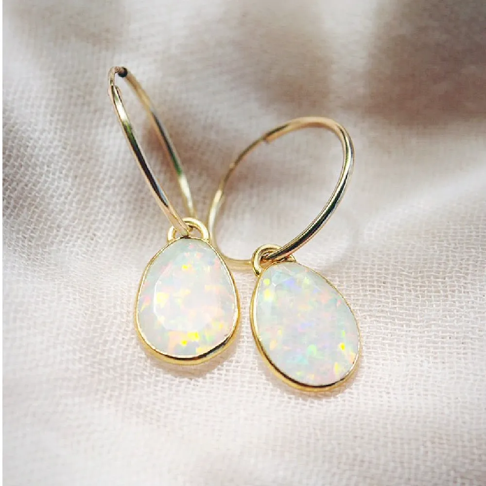 Hinuhinu Fire Opal Earrings