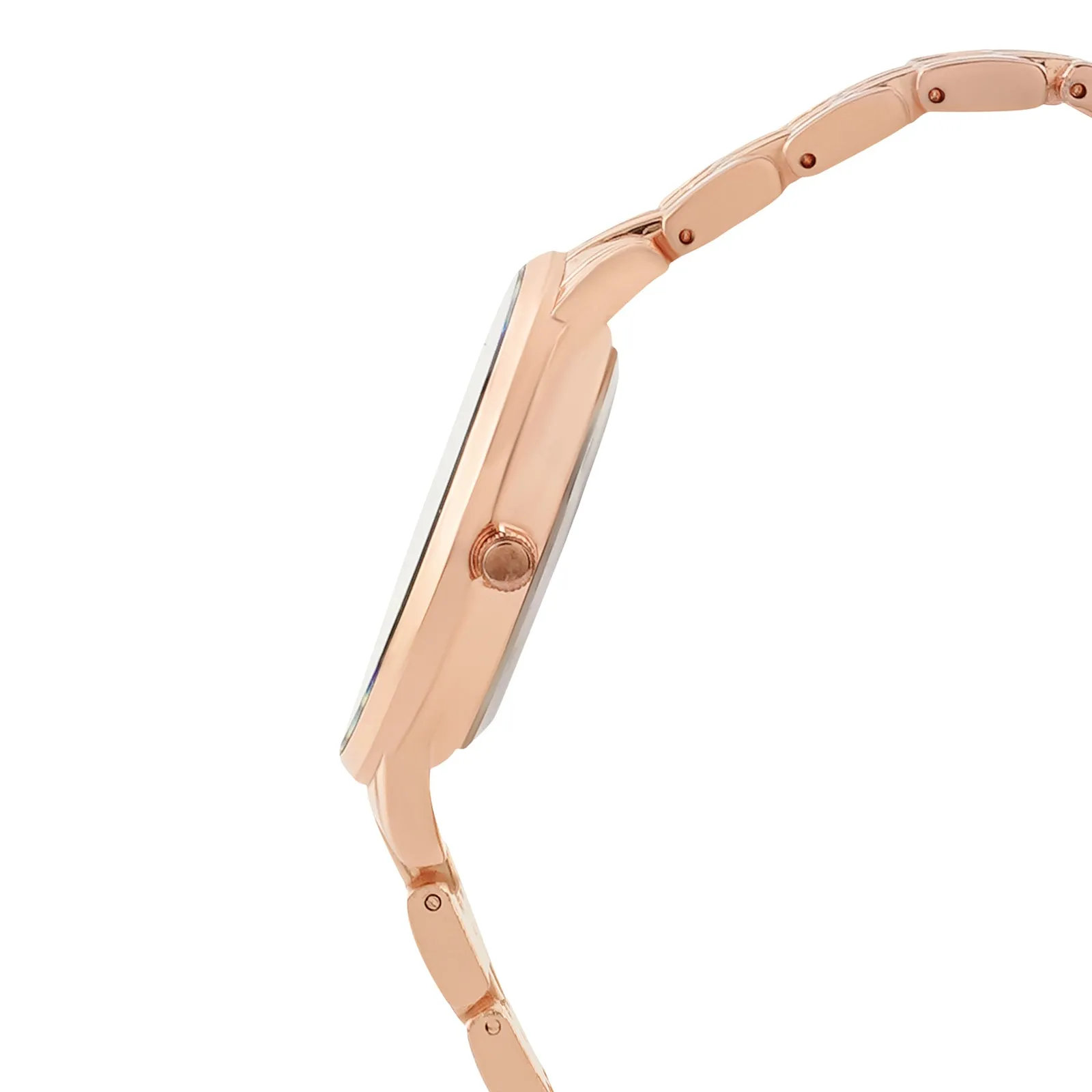 KiKi Rose Gold Watch Bracelet Stack