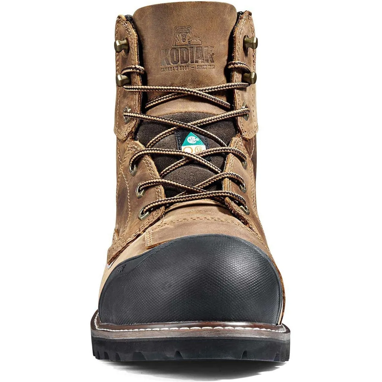 Kodiak Men's Generations Widebody 6 Comp Toe WP Work Boot -Brown- 4TGBBN