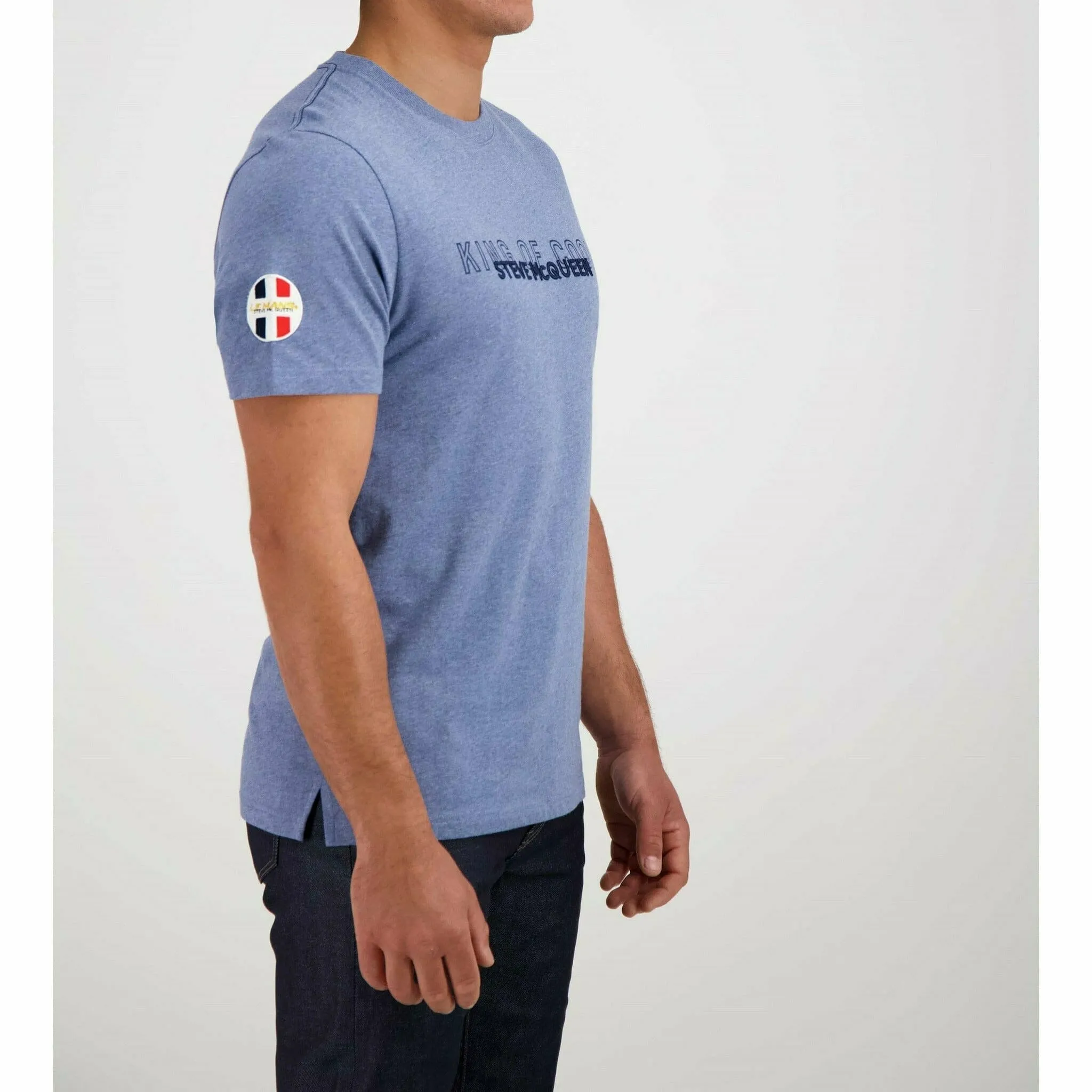 Le Mans 24 Hours Men's Steve McQueen "King of Indigo" T-Shirt