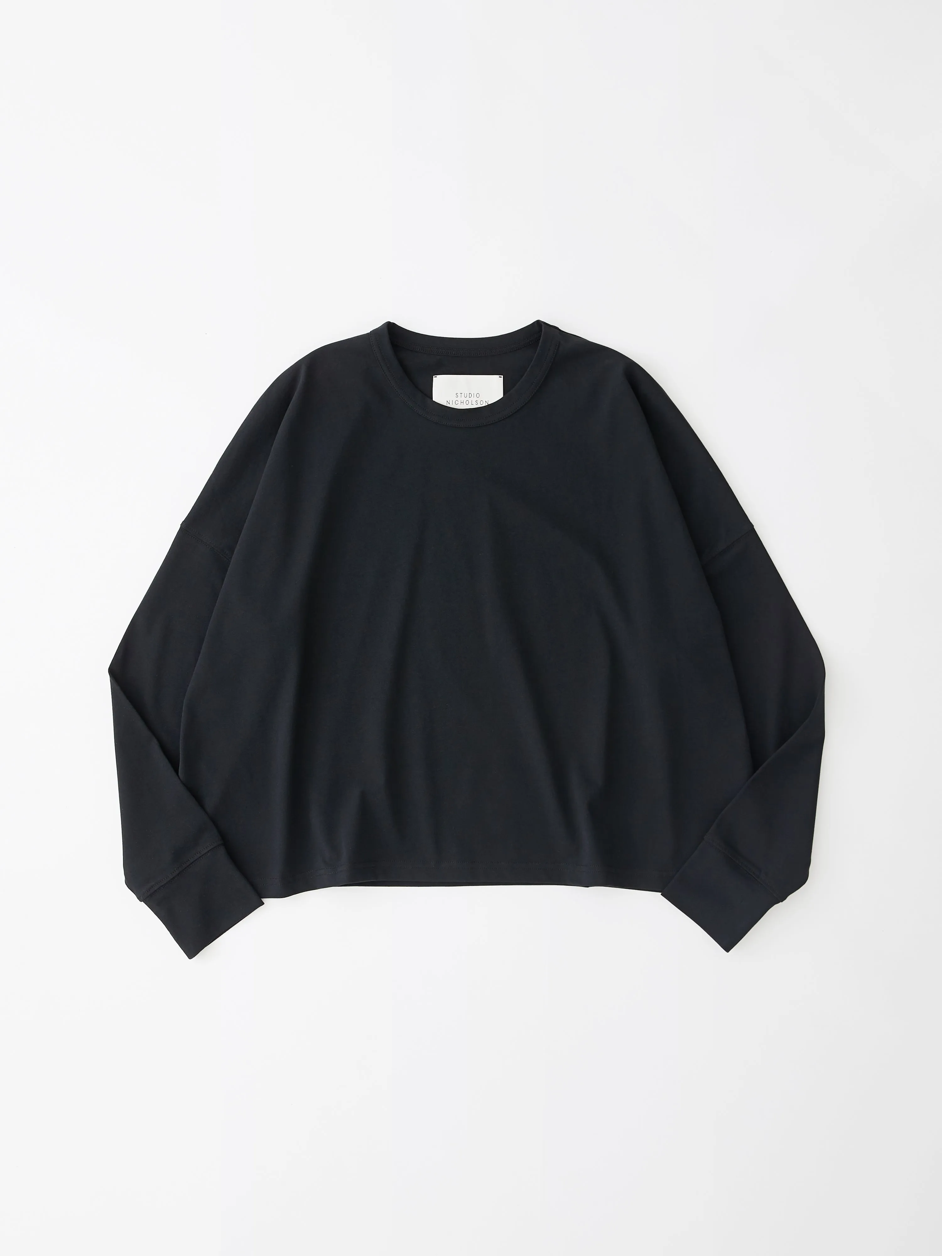 Loop Long Sleeve T-Shirt In Black