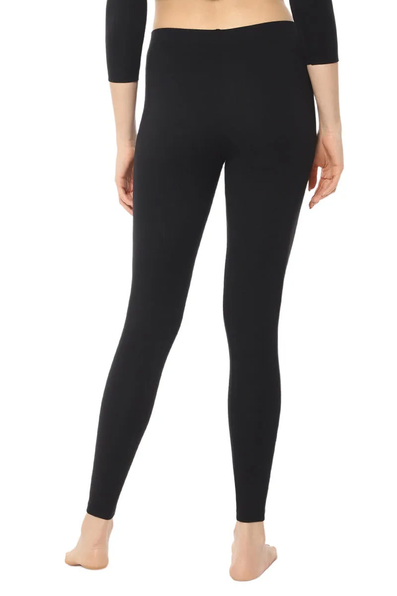 LuxeHeat Leggings - Black