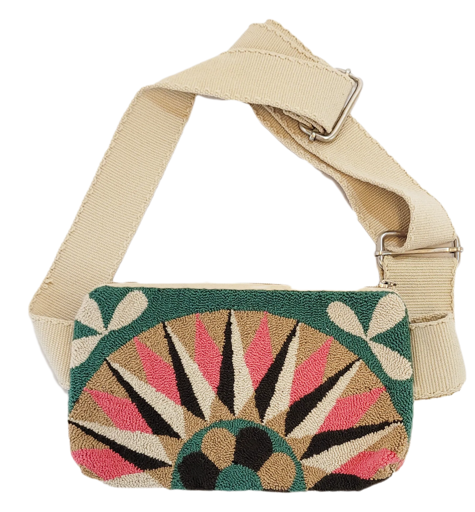 Lydia Handmade Wayuu Punch-needle Clutch