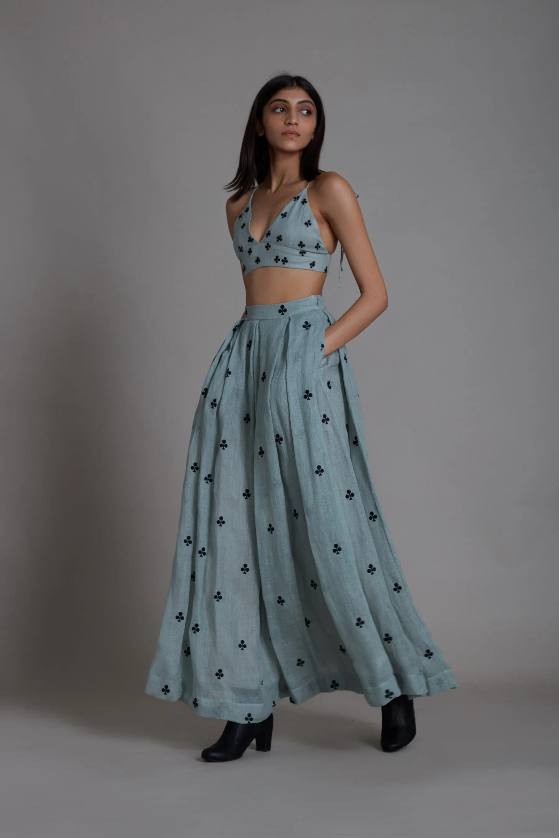 Mati Club Lehenga-Blue