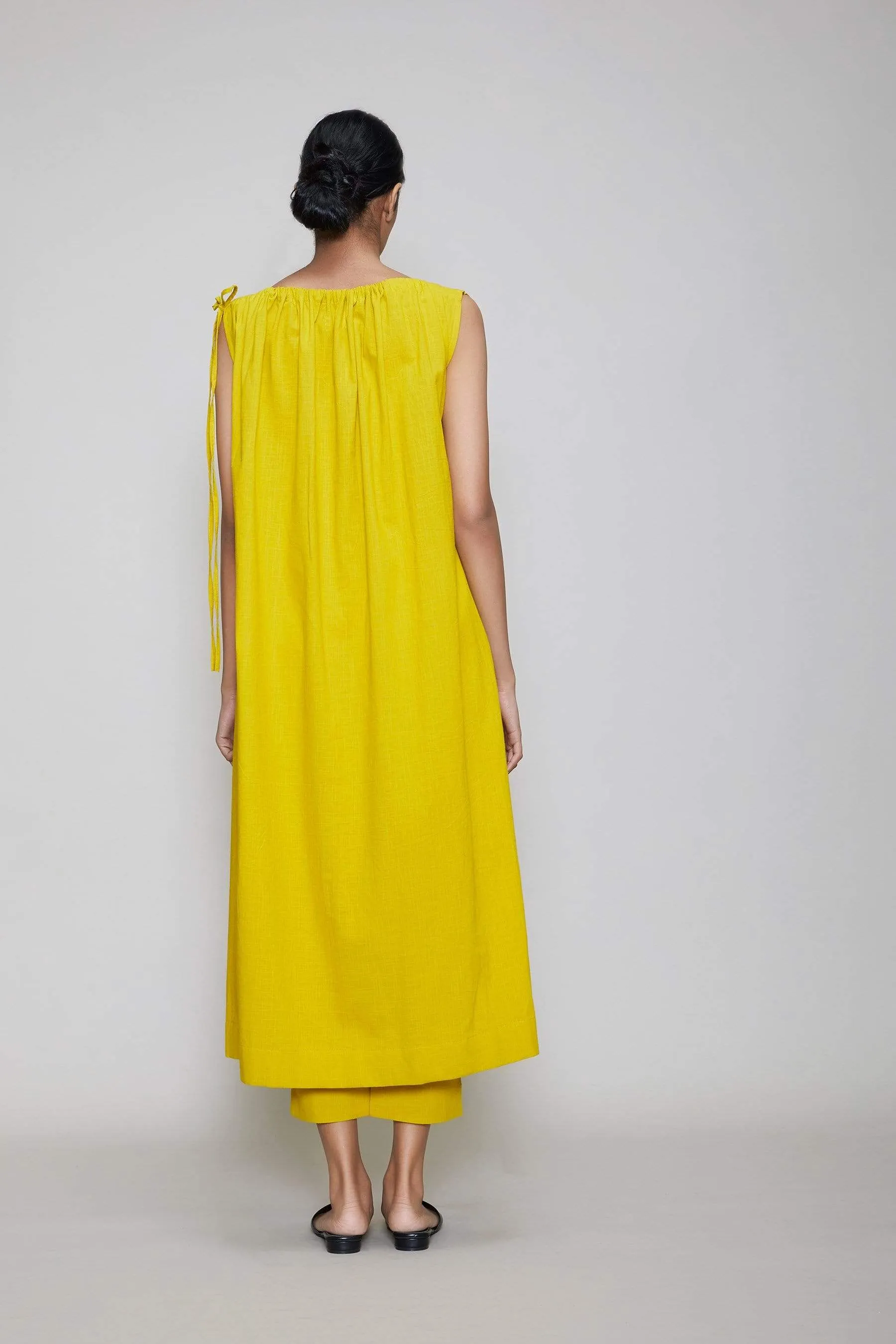 Mati Yupa Aakaar Dress - Yellow