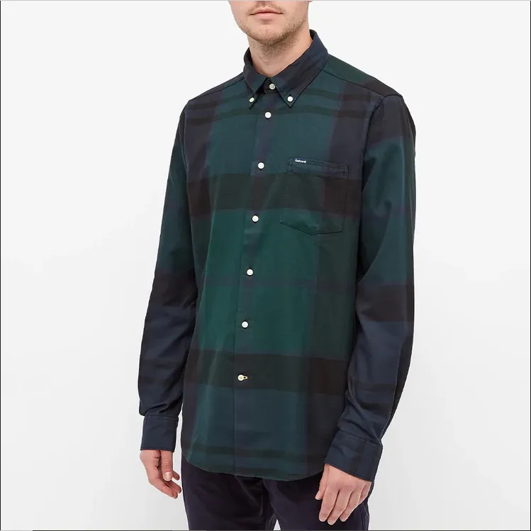 Men's Barbour | Dunoon Tailored Shirt | Black Watch