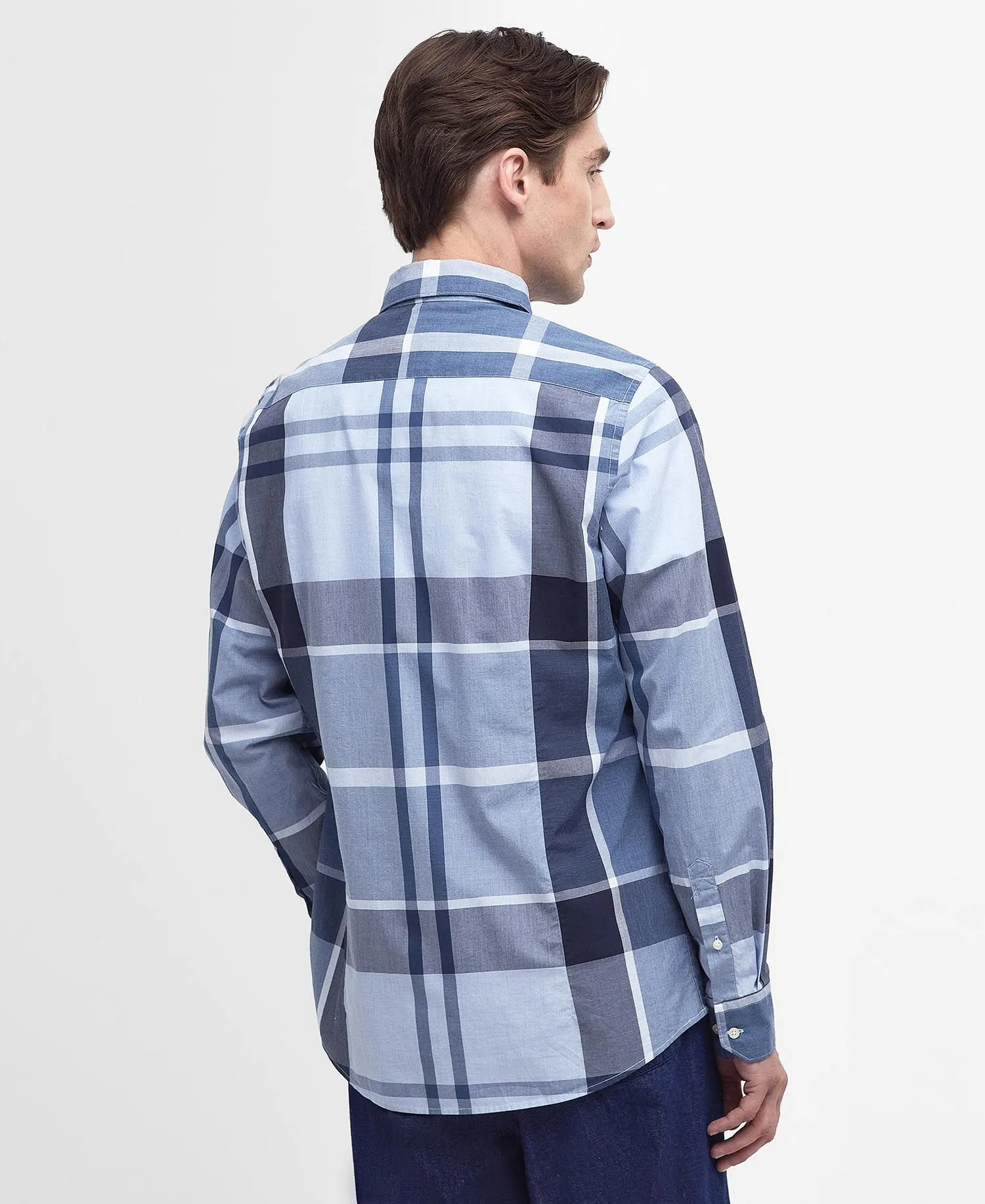 Men's Barbour | Harris Tailored Shirt | Berwick Blue Tartan