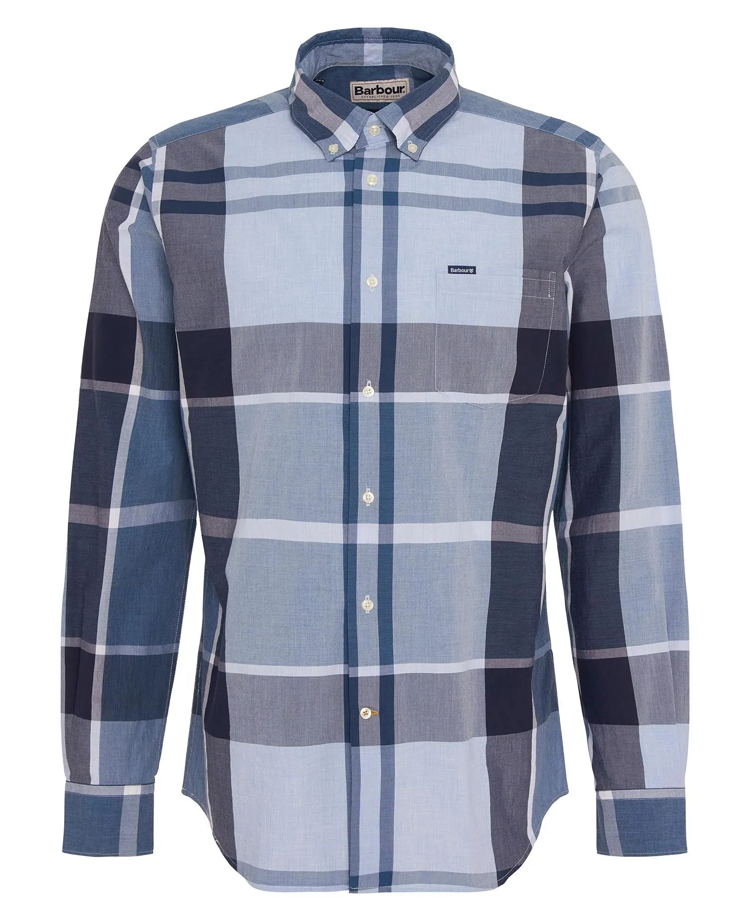 Men's Barbour | Harris Tailored Shirt | Berwick Blue Tartan