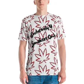 Men's Fatsca Red Bandana E4SO Leaf t-shirt