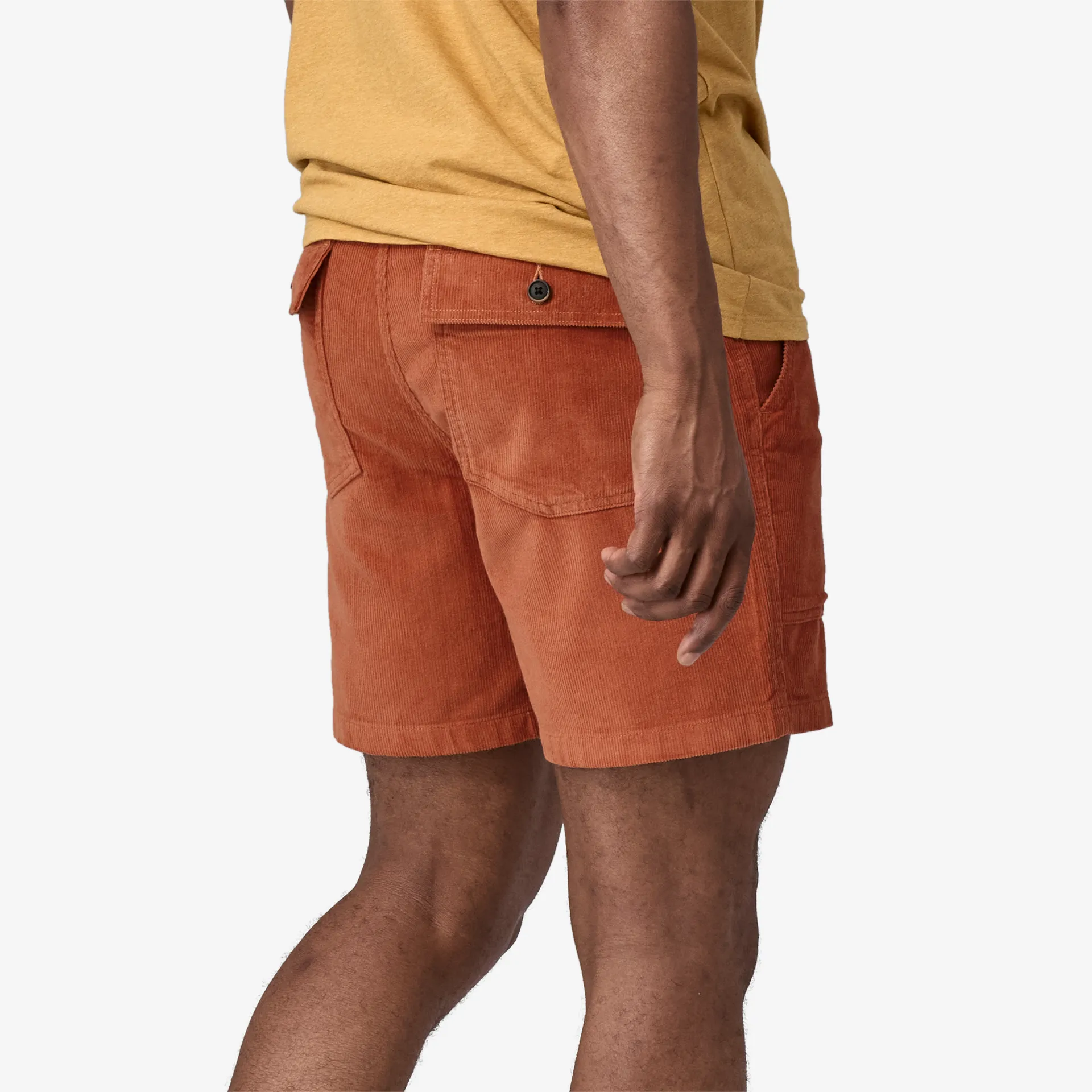 Men's Organic Cotton Cord Utility Shorts - 6"