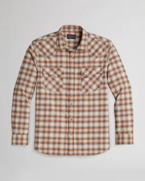 Men's Pendleton | Wyatt Shirt | Sky Blue / Sienna Plaid