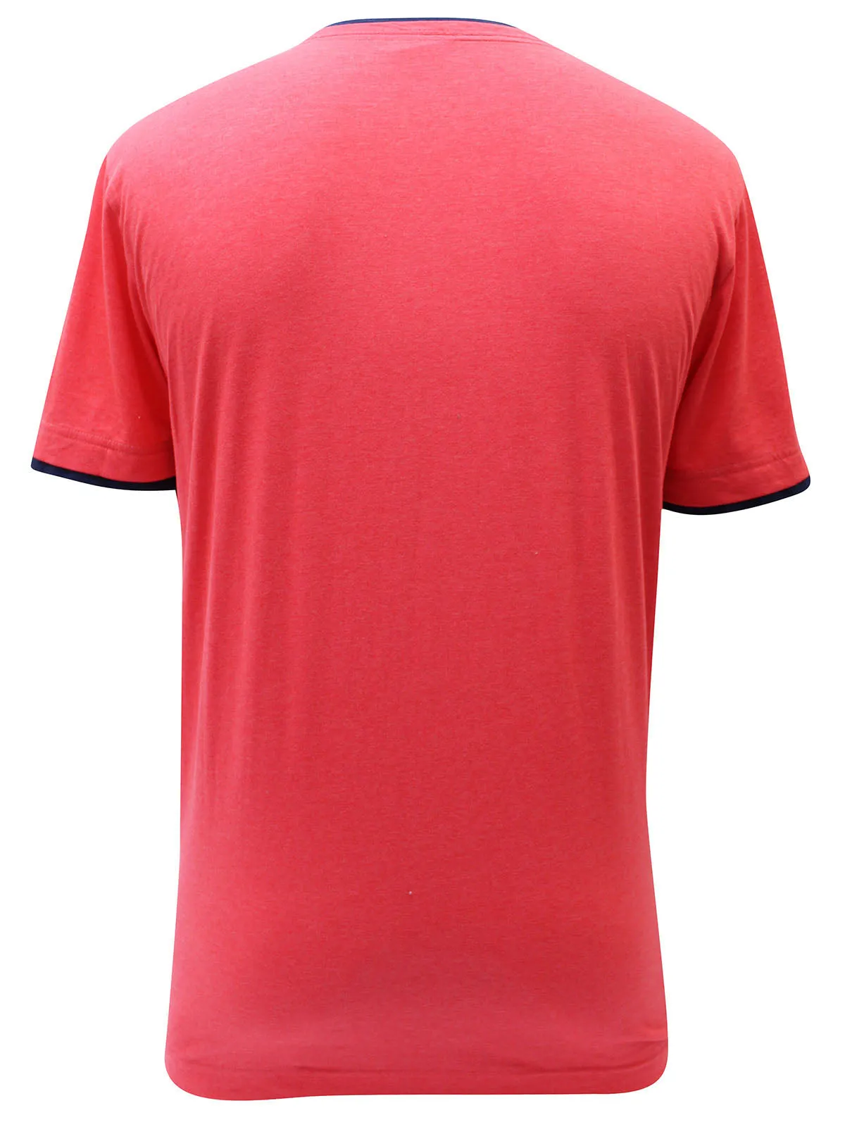 Men's Pure Cotton Henley Neck T-Shirt with Fringes