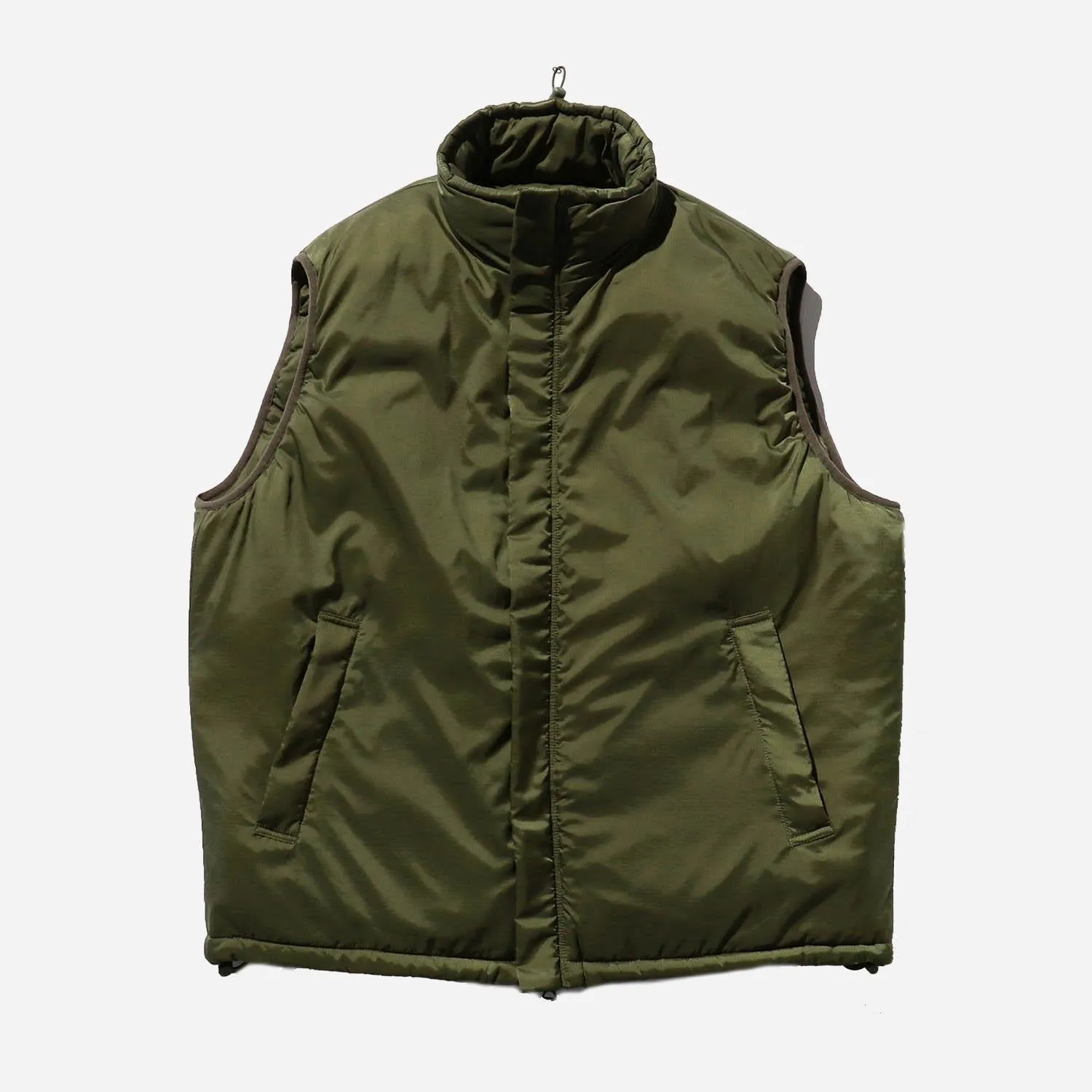 MIL Puff Vest Nylon Rip Stop - Olive