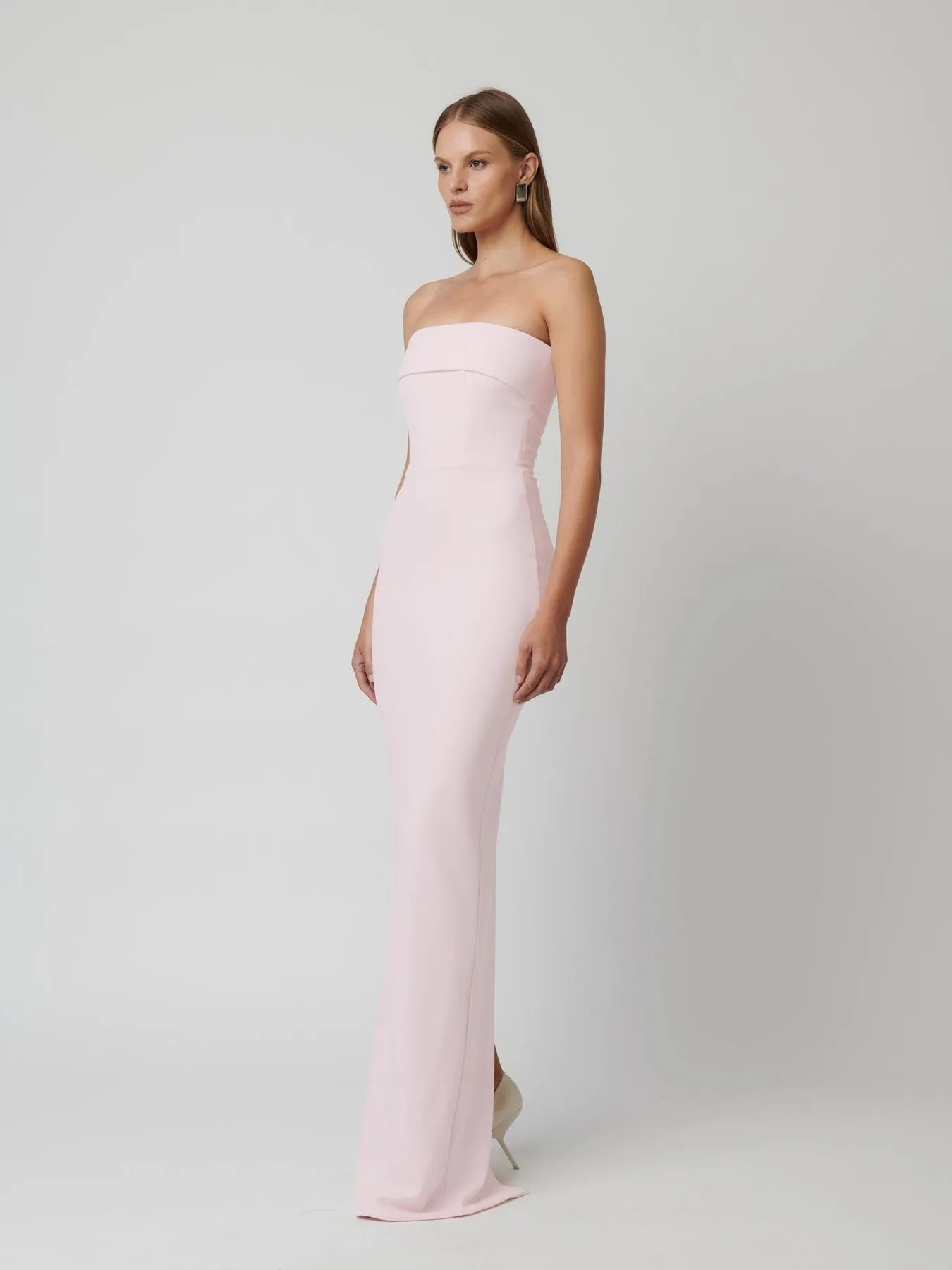 Monroe Gown - Ice Pink