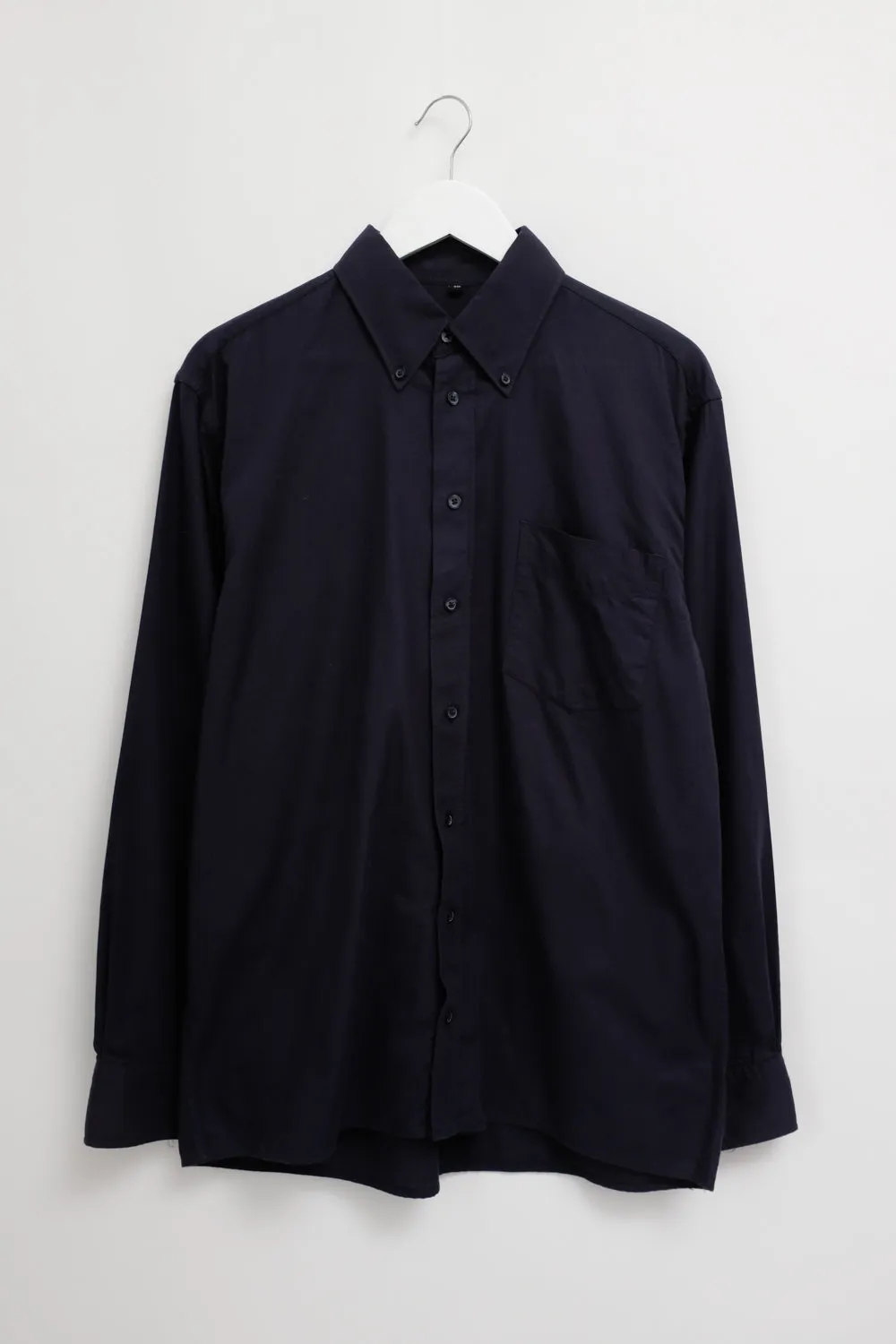 NAVY COTTON CLASSY SHIRT