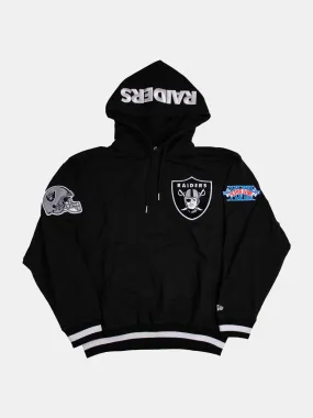 New Era Las Vegas Raiders Applique Oversize Hoodie - Black