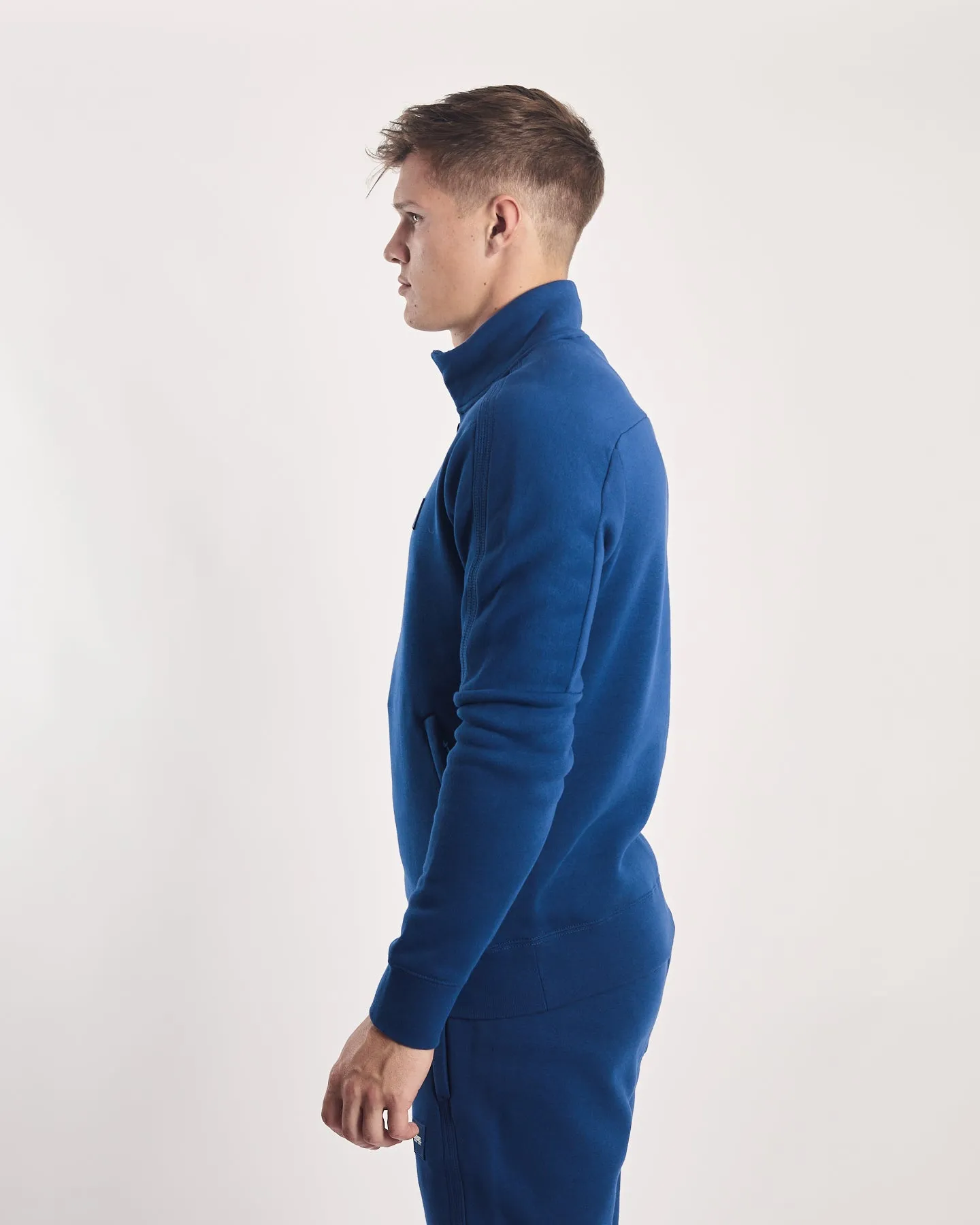 Oday Half Zip Blue Flame