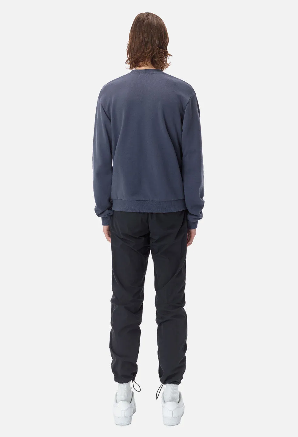 Oversized Crewneck Pullover / Lapis