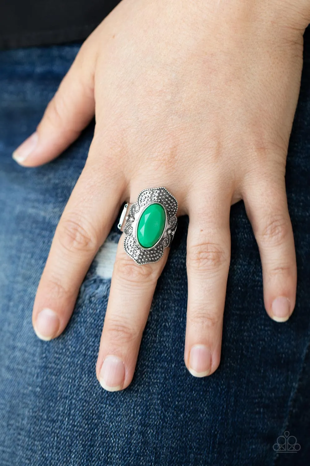 Paparazzi Ring - Taj Mahal Trendsetter - Green