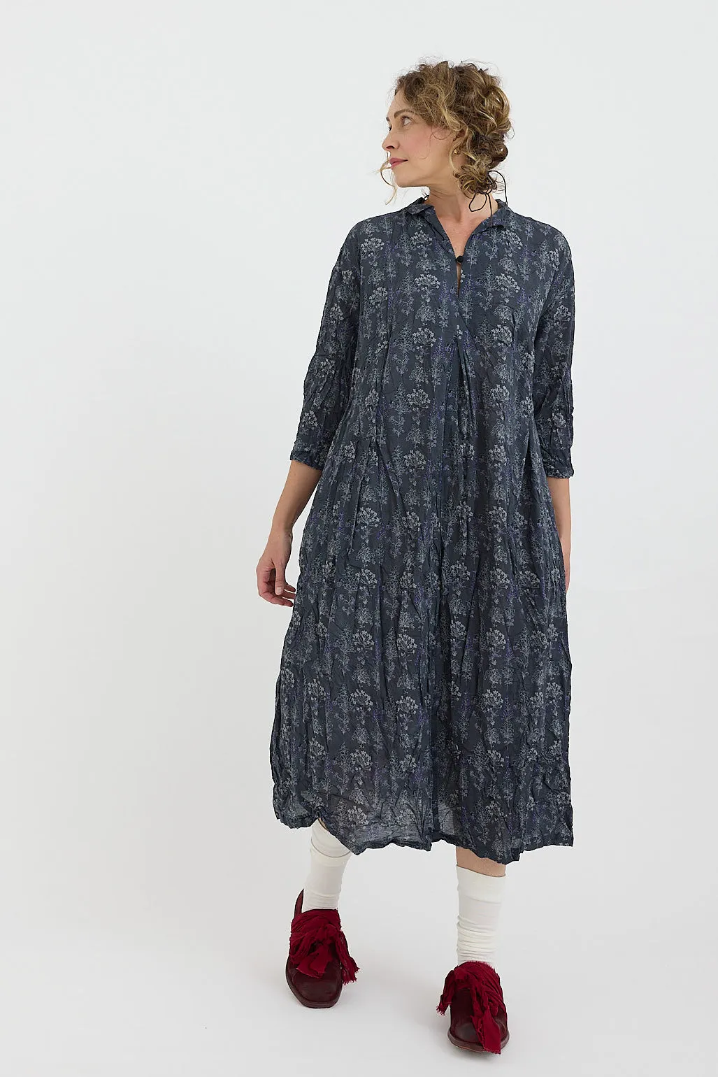 Pas de Calais - Calamint Print Dress