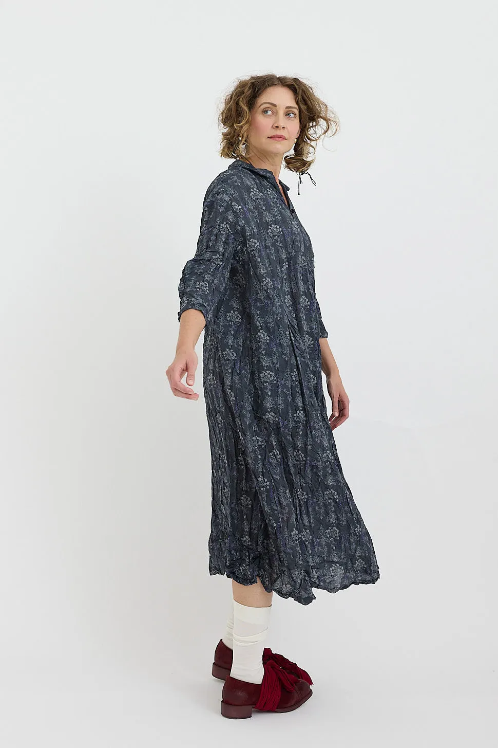 Pas de Calais - Calamint Print Dress