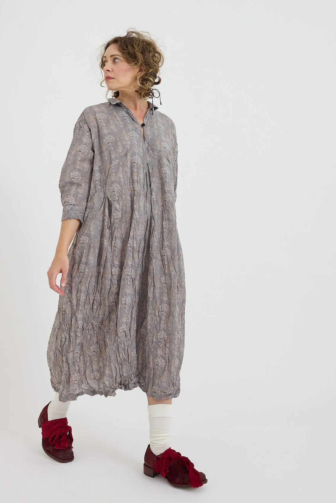 Pas de Calais - Calamint Print Dress