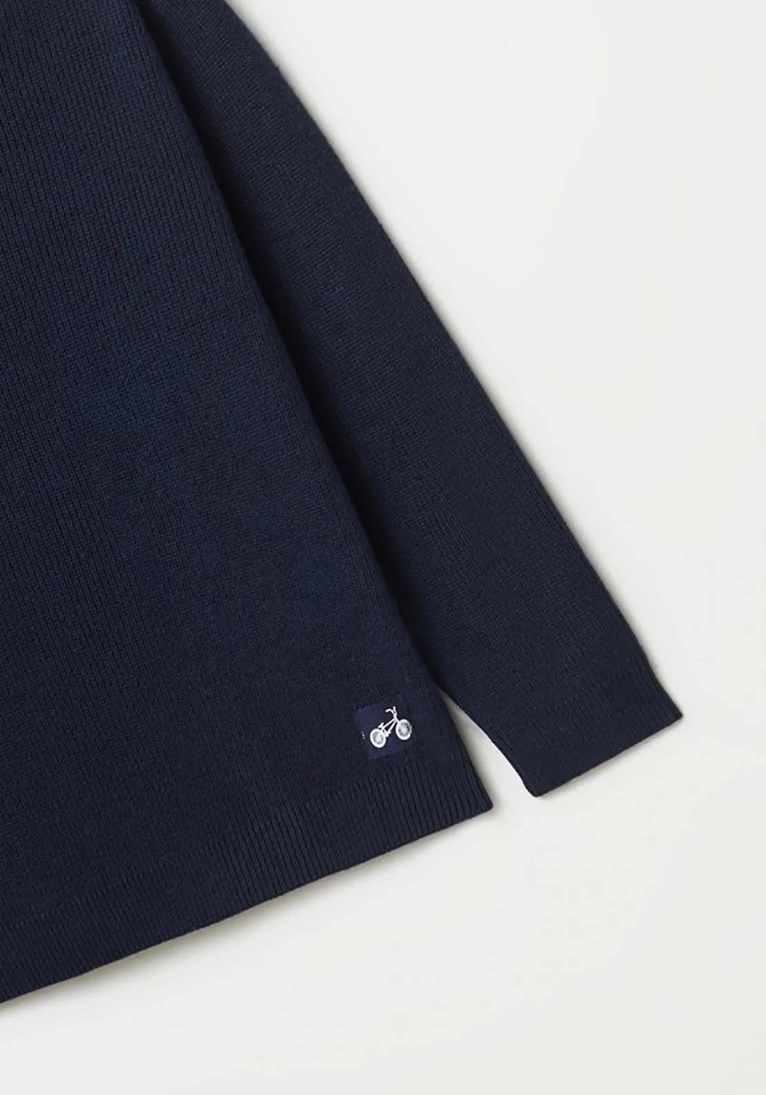 Plain Knit Jumper - Navy / Blue