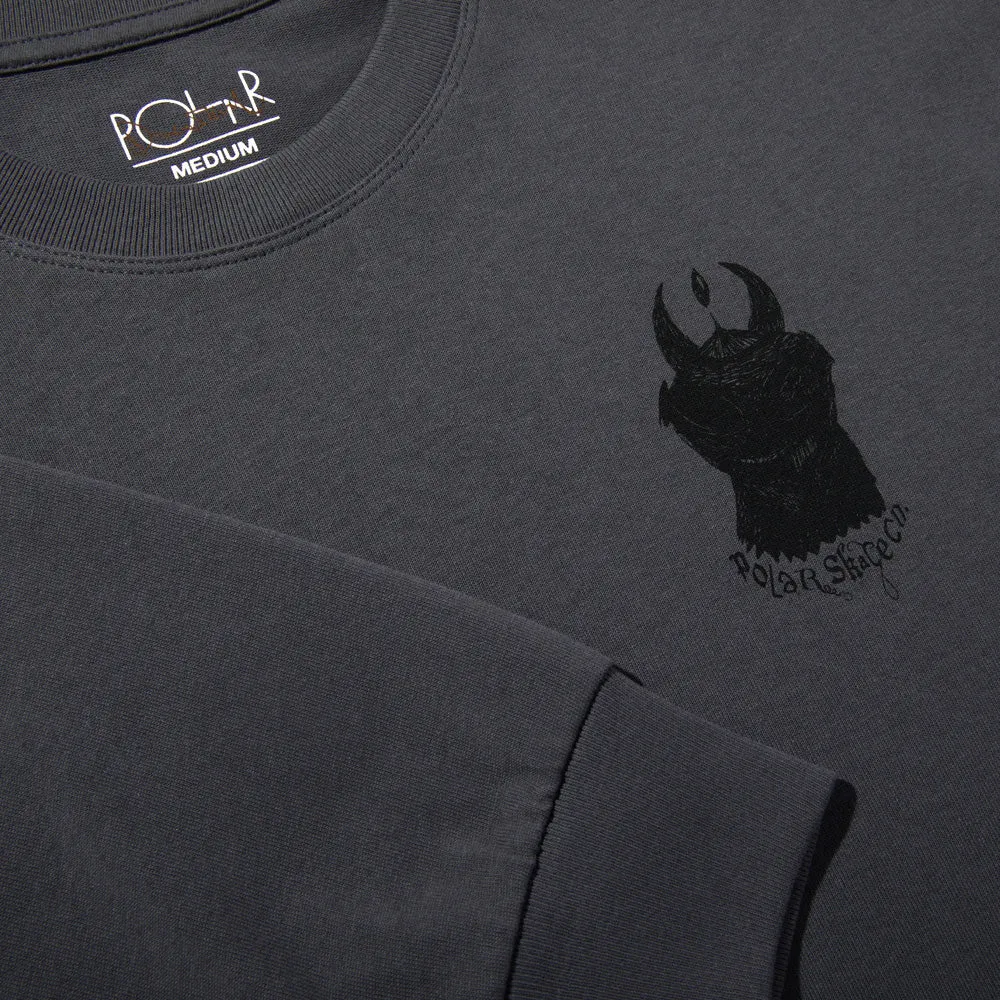 Polar Skate Co. Little Devils LS Tee (Graphite)