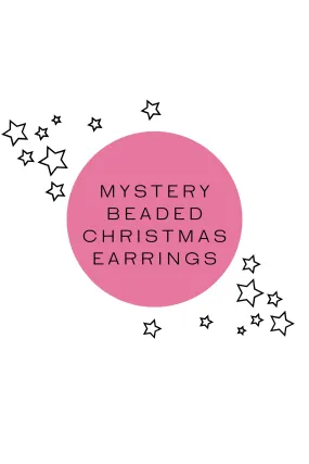 PrepO Mystery Product: Beaded Christmas Earrings