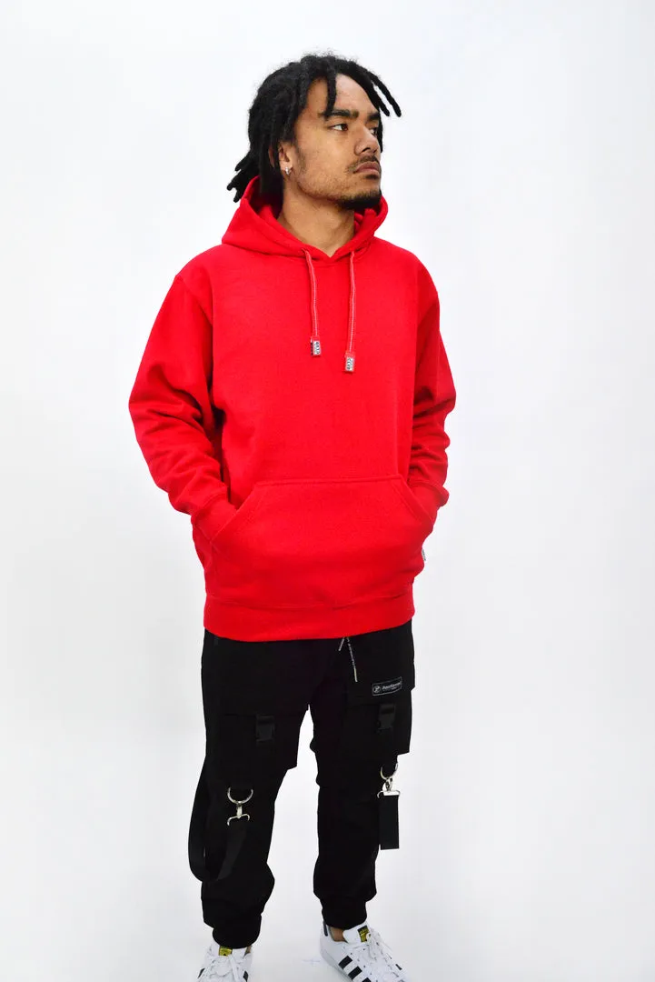 Proclub Heavyweight Pullover Hoodie - RED