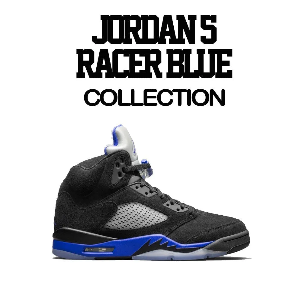 Retro 5 Racer Blue Love Kicks Shirt