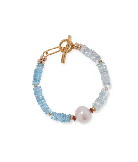 Rock Candy Bracelet in Blue Crush