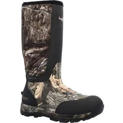 Rocky Men's Stryker Mossy Oak 16" WP 800G Rubber Work Boot Golden RKS0601