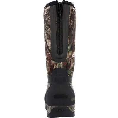 Rocky Men's Stryker Mossy Oak 16" WP 800G Rubber Work Boot Golden RKS0601